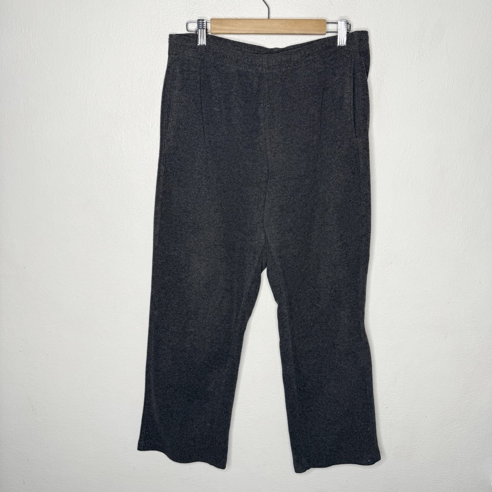 Columbia Field Gear Gray Pyramid Peak Pants Mens Medium Outdoor Pull On Fleece
